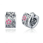 Floral clip on earrings nz