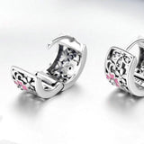 Floral clip on earrings nz