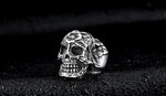 Floral skull ring nz