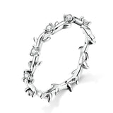Flower and branch ring 51.9 mm nz