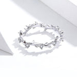 Flower and branch ring nz