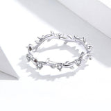 Flower and branch ring nz