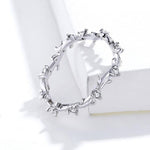 Flower and branch ring nz