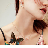 Flower and butterfly earrings nz