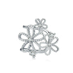 Flower clip on earrings nz