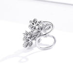 Flower clip on earrings nz