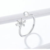 Flower pearl ring nz