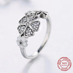 Flower ring small crystals nz