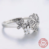 Flower ring small crystals nz