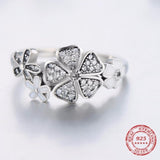 Flower ring small crystals nz