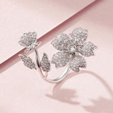 Flower statement ring nz