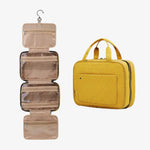 Foldable and Hanging toiletry bag Yellow / S nz