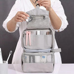 Foldable toiletry bag Grey nz