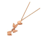 Four butterfly necklace nz