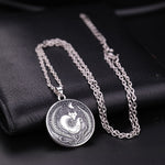 Fox and moon silver necklace money nz