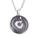 Fox and moon silver necklace money nz