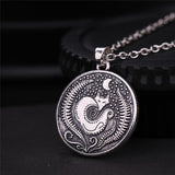 Fox and moon silver necklace money nz