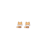 Fox earrings for girls Style 1 nz