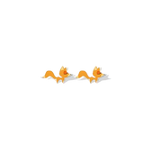 Fox earrings for girls Style 3 nz
