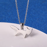 Fox gold plated necklace money nz
