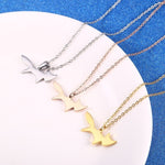Fox gold plated necklace nz