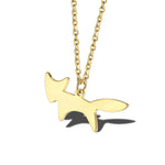 Fox gold plated necklace nz