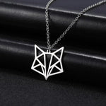 Fox necklace and silver earrings money nz