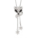 Fox necklace with diamonds nz