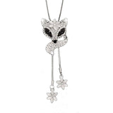 Fox necklace with diamonds nz