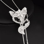 Fox necklace with diamonds nz