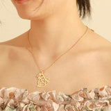 Fox silhouette necklace nz
