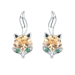 Fox silver earrings nz