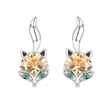 Fox silver earrings nz