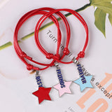Friendship bracelet for 3 friends nz