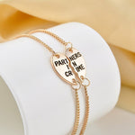 Friendship bracelet Gold nz