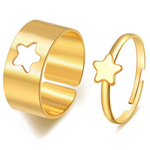 Friendship star ring Gold nz