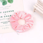 Fuchsia scrunchie with pocket nz