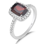 Garnet ring for women nz