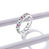 Gemstone flower ring nz