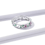 Gemstone flower ring nz