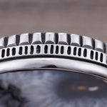 Geometric bangle Silver nz