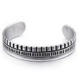 Geometric bangle Silver nz