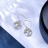 Geometric Tree of Life Earrings nz