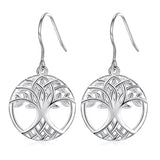 Geometric Tree of Life Earrings nz