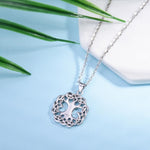 Geometric Tree of Life Necklace nz