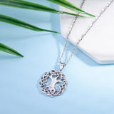 Geometric Tree of Life Necklace nz