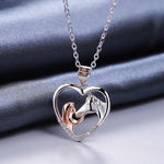 Girls horse necklace nz