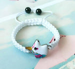 Girls Unicorn bracelet White nz