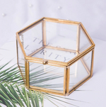Glass and Metal Jewellery Box nz