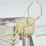 Glass and Metal Jewellery Box nz